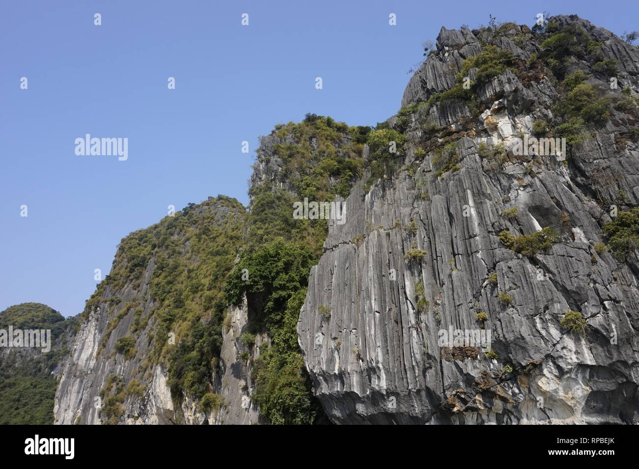 La baie d'Halong, Vietnam Banque D'Images