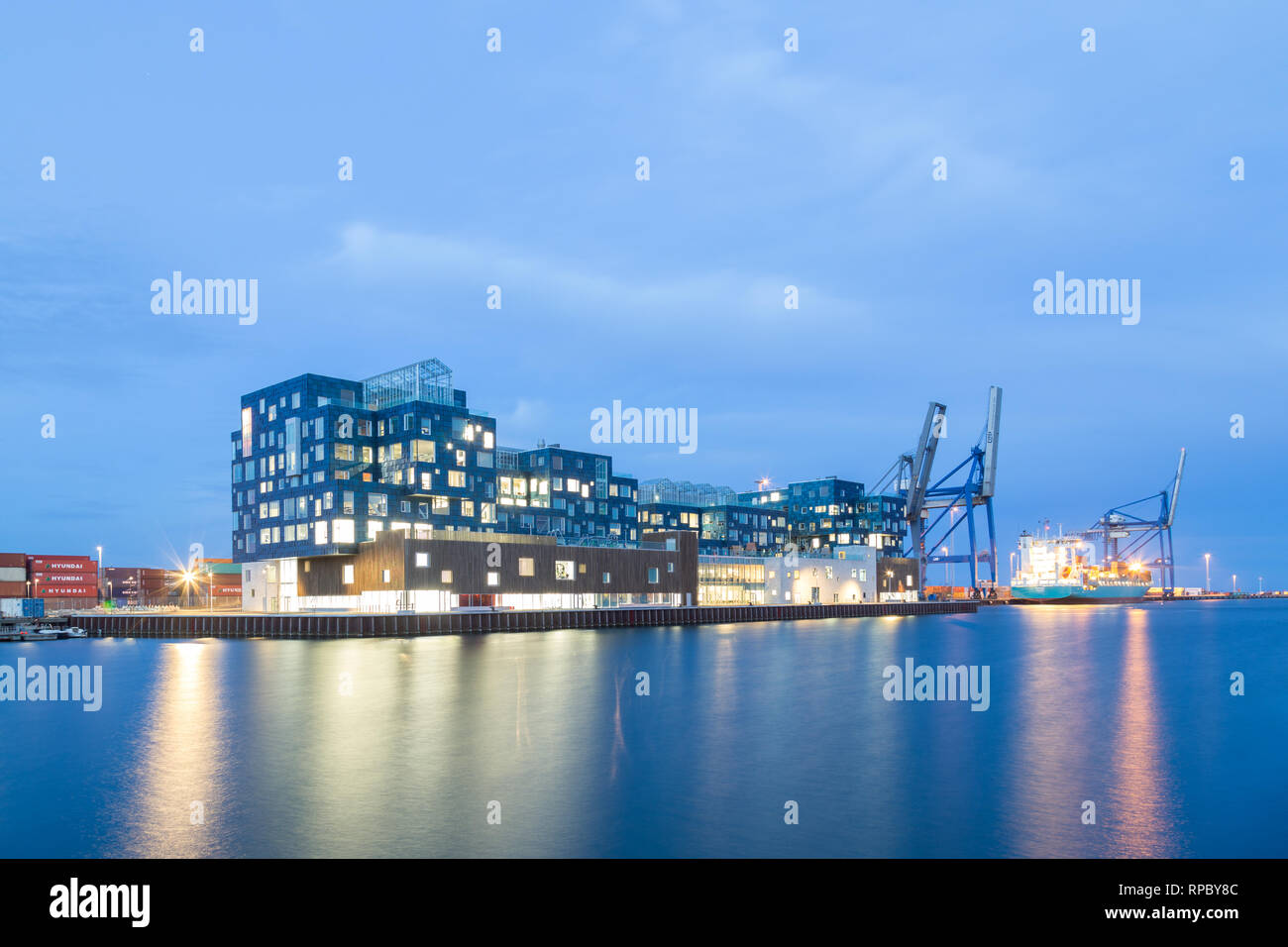 L'École internationale de Copenhague, Danemark Banque D'Images