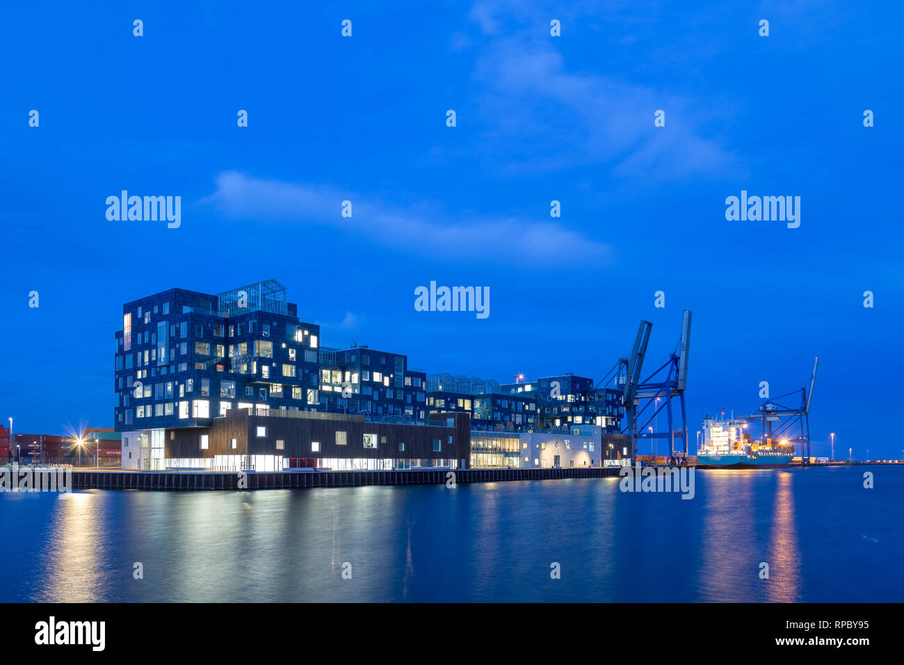 L'École internationale de Copenhague, Danemark Banque D'Images