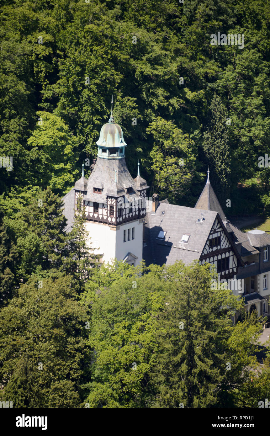 Blick vom Großen Bihlerdorf, Bad Harzburg, Harz, Niedersachsen, Deutschland Banque D'Images Blick vom Großen Bihlerdorf, Bad Harzburg, Harz, Niedersachsen, Deutschland Banque D'Images