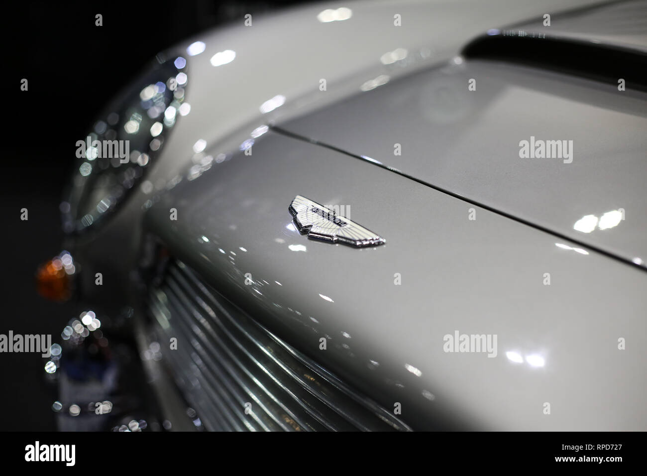 Aston Martin DB5 à la London Classic Car Show 2019 Banque D'Images