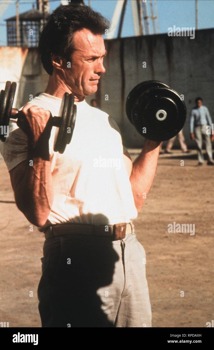 CLINT EASTWOOD, l'évasion d'Alcatraz, 1979 Banque D'Images