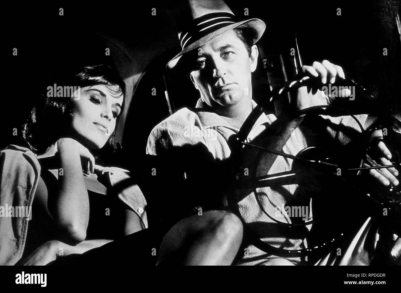 CHASE,MITCHUM, CAPE FEAR, 1962 Banque D'Images