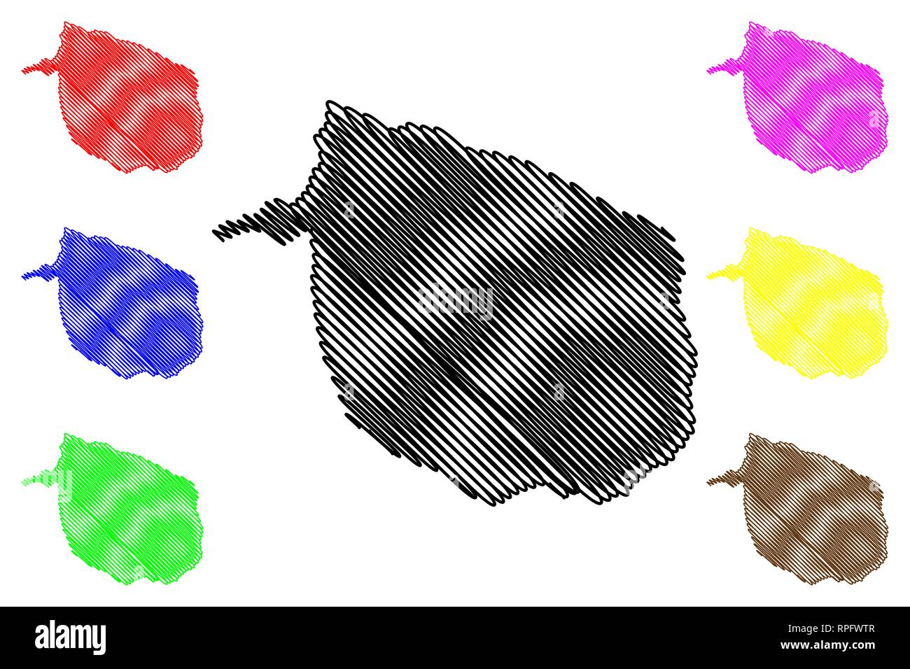 Rdc carte du monde Banque d'images vectorielles - Alamy