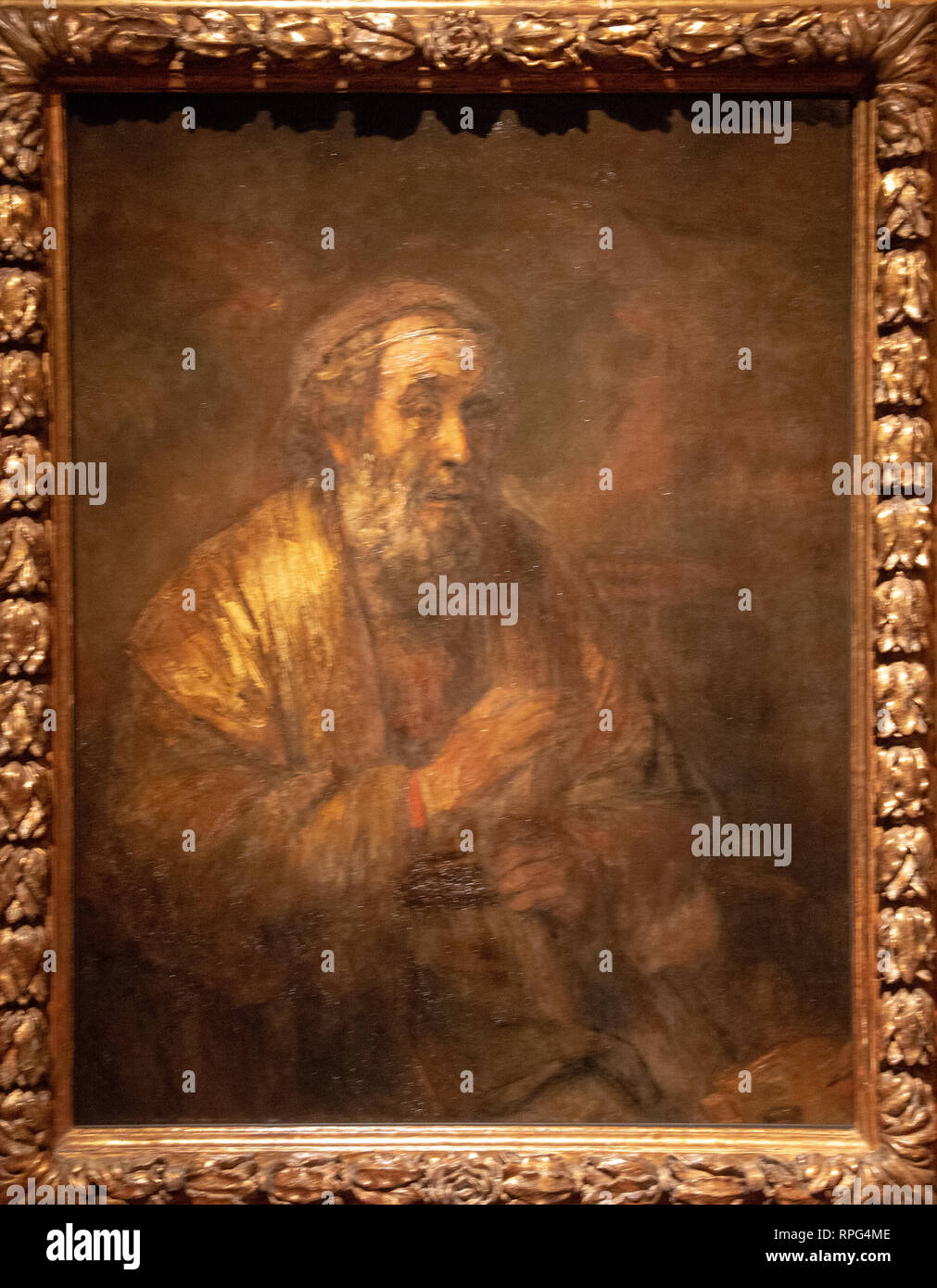 Par homer peintre Rembrandt van Rijn Banque D'Images Par homer peintre Rembrandt van Rijn Banque D'Images