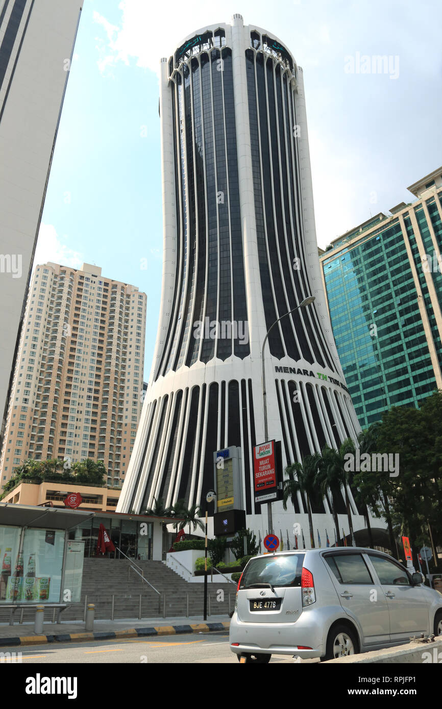 Lembaga Tabung Haji - Malaysian hajj pilgrims fund board head quarters à Kuala Lumpur, en Malaisie Banque D'Images