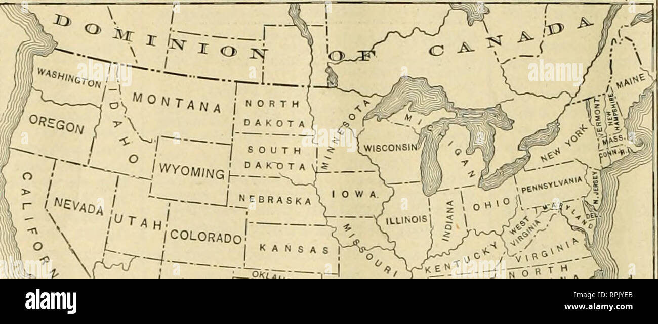 . American Bee Journal. La culture de l'abeille ; les abeilles. Pas d'accueil ou maison de commerce devrait-il sans elle. L'a ; a ; plaques sont des œuvres d'art. Le engravingf est clair, gras, et décisive. Travailler Tliecolor est élégamment contrasté.mais pas criardes. PerFec- Mon élégance artistique et un trait saillant de cette mapnotap proached- par une publication similaire.. o , ?/Colorado. // 1 ^ »* ! Fsf^ JABKANSASI . f ir™,th X^^ « J, r,, .. Veuillez noter que ces images sont extraites de la page numérisée des images qui peuvent avoir été retouchées numériquement pour plus de lisibilité - coloration et l'aspect de ces illustrations ne peut pas parfaitement Banque D'Images