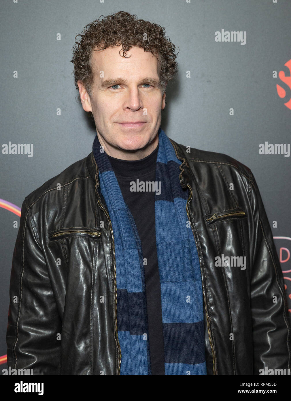 New York, États-Unis. Feb 21, 2019. Jere Shea assiste aux débuts de la série de Showtime Late-Night DESUS & MERO à l'horloge New York Edition Crédit : Lev Radin/Pacific Press/Alamy Live News Banque D'Images