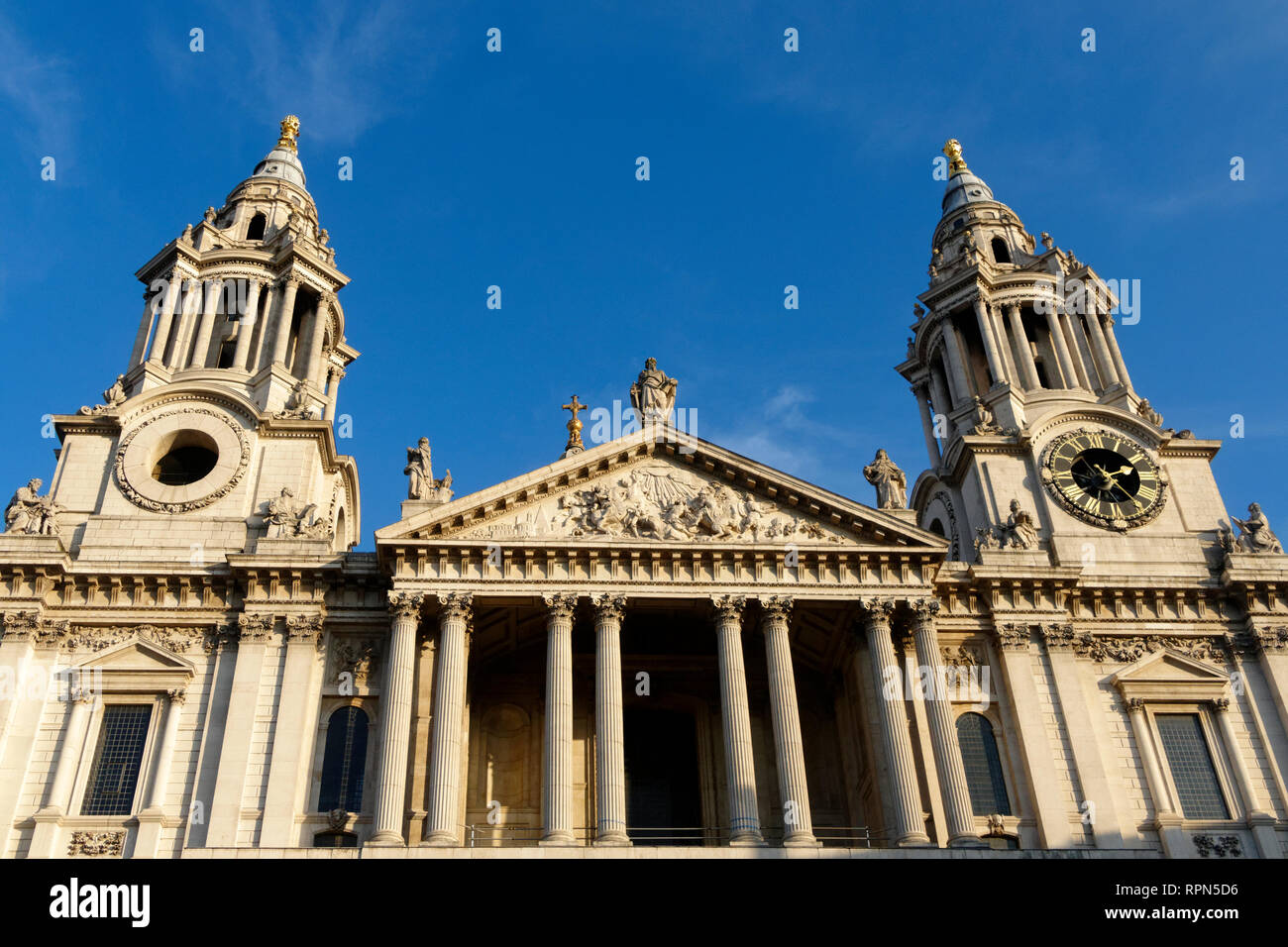 St Paul's Cathedral, London, Royaume-Uni. Banque D'Images