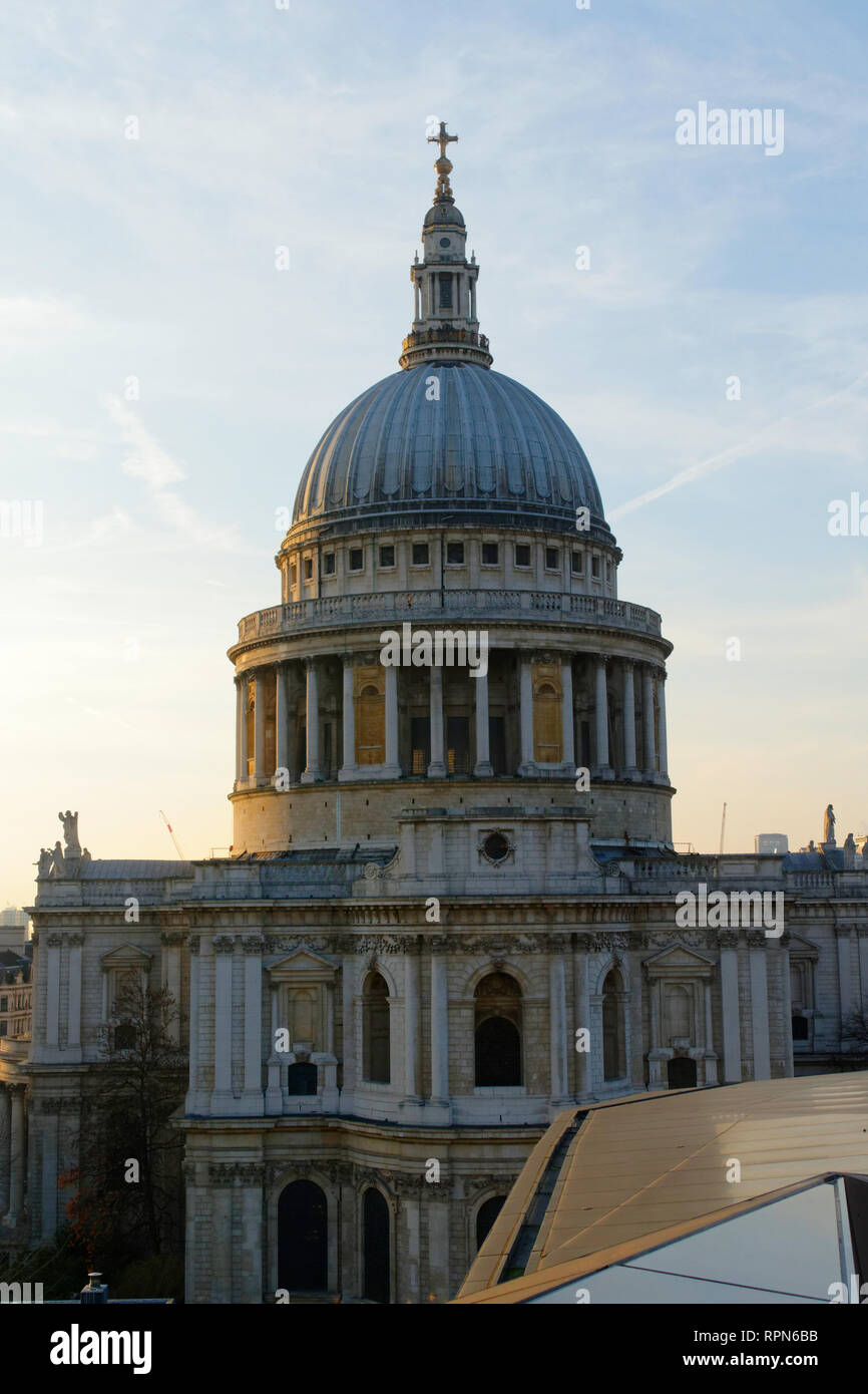 St Paul's Cathedral, London, Royaume-Uni. Banque D'Images
