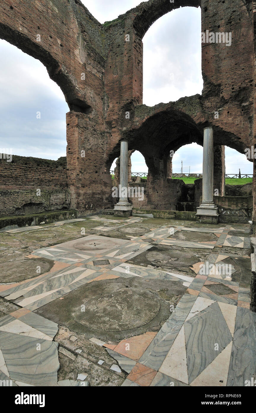 Rome. L'Italie. Villa dei Quintili. Banque D'Images