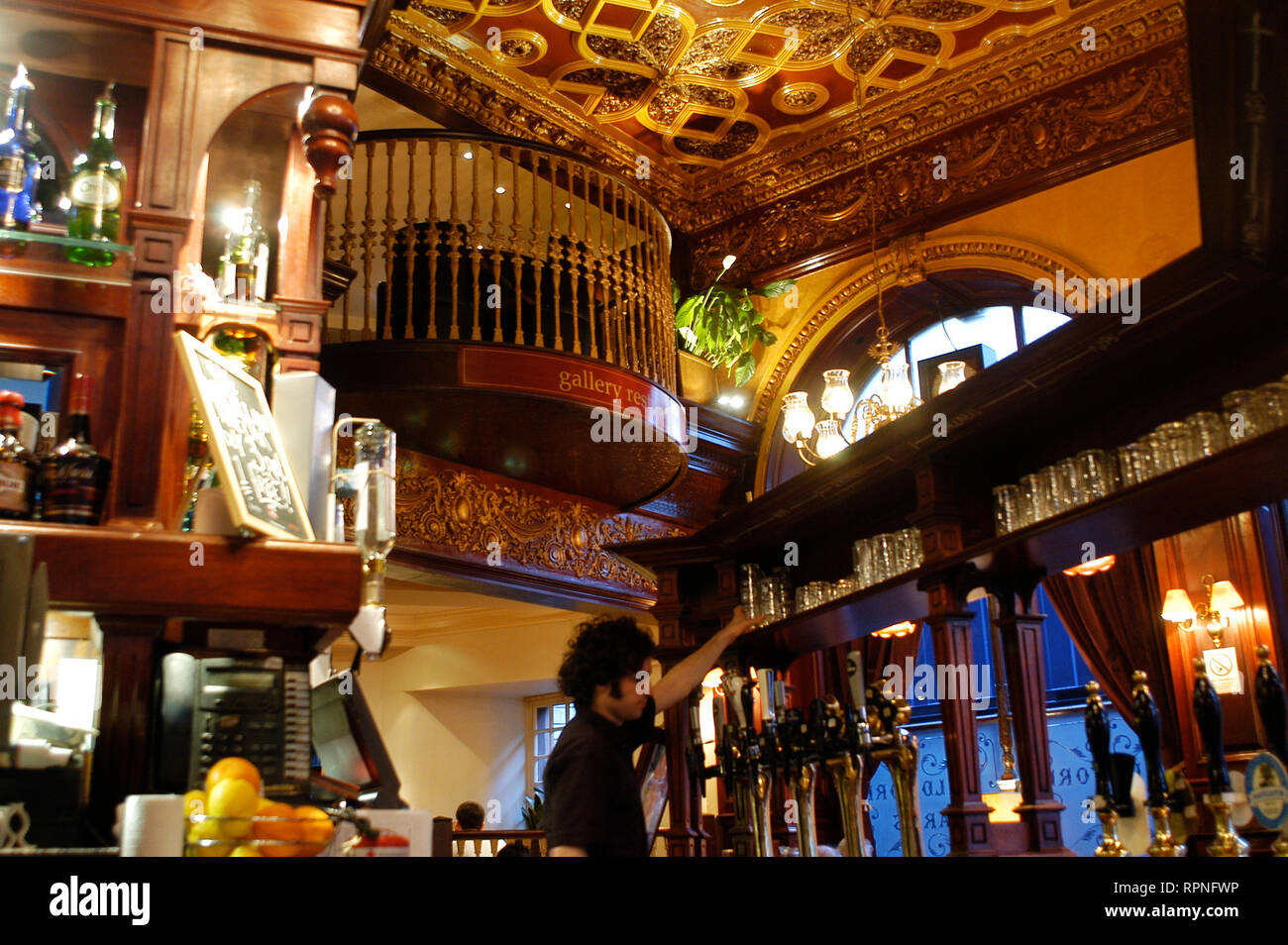 Gastronomie touristique : pub 'The Gilford Arms', Nouvelle ville, Édimbourg. Edimburgo, Écosse, Royaume-Uni Banque D'Images