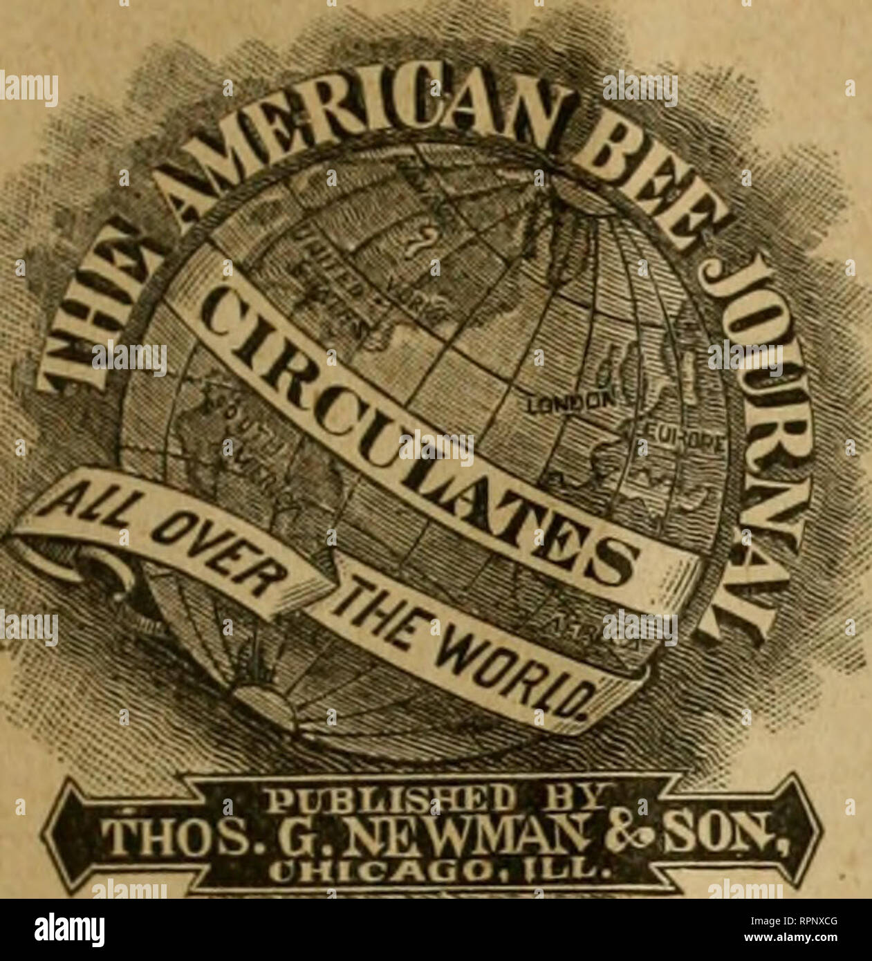 . American Bee Journal. La culture de l'abeille ; les abeilles. Le MMERIC JOIililNair^CN MMM. 739. THOMAS O. NEVinnAN, éditeur. YoiniV. Noy.14,1888. N° 46. «Ediwrml Bueemqs, quand les choses ne vont pas pour vous convenir, et monde^ semble à l'envers, ne perdez pas votre temps à l'usure. Mais en voiture que froncer les sourcils. Étant donné que la vie est étrange, c'est le plan le plus sage de supporter toutes les épreuves avec courage, et sourire car'er que vous pouvez. Engrlisli Oar ami, M. T. B. Blow, faites-nous une petite visite la semaine dernière. Il a passé le dimanche à Medina, O., et a l'intention de retourner en Angleterre très bientôt. Il a été retardé de l'ONU soient- dans le Wisconsin, et regrette maintenant tha Banque D'Images