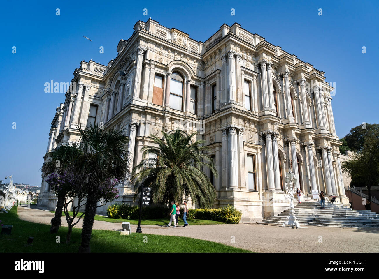 Palais Beylerbeyi à Istanbul, Turquie Banque D'Images