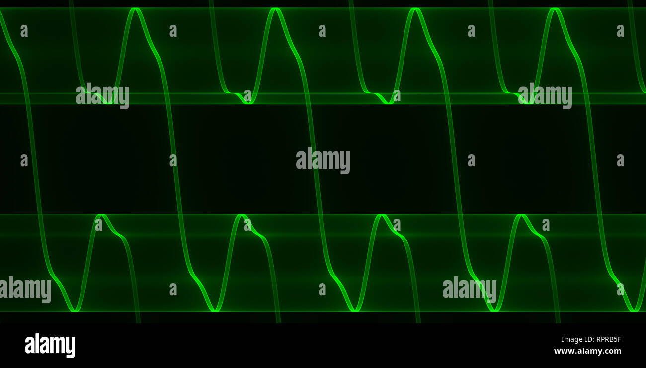 Graphique de l'onde au néon. Résumé arrière-plan technique Banque D'Images
