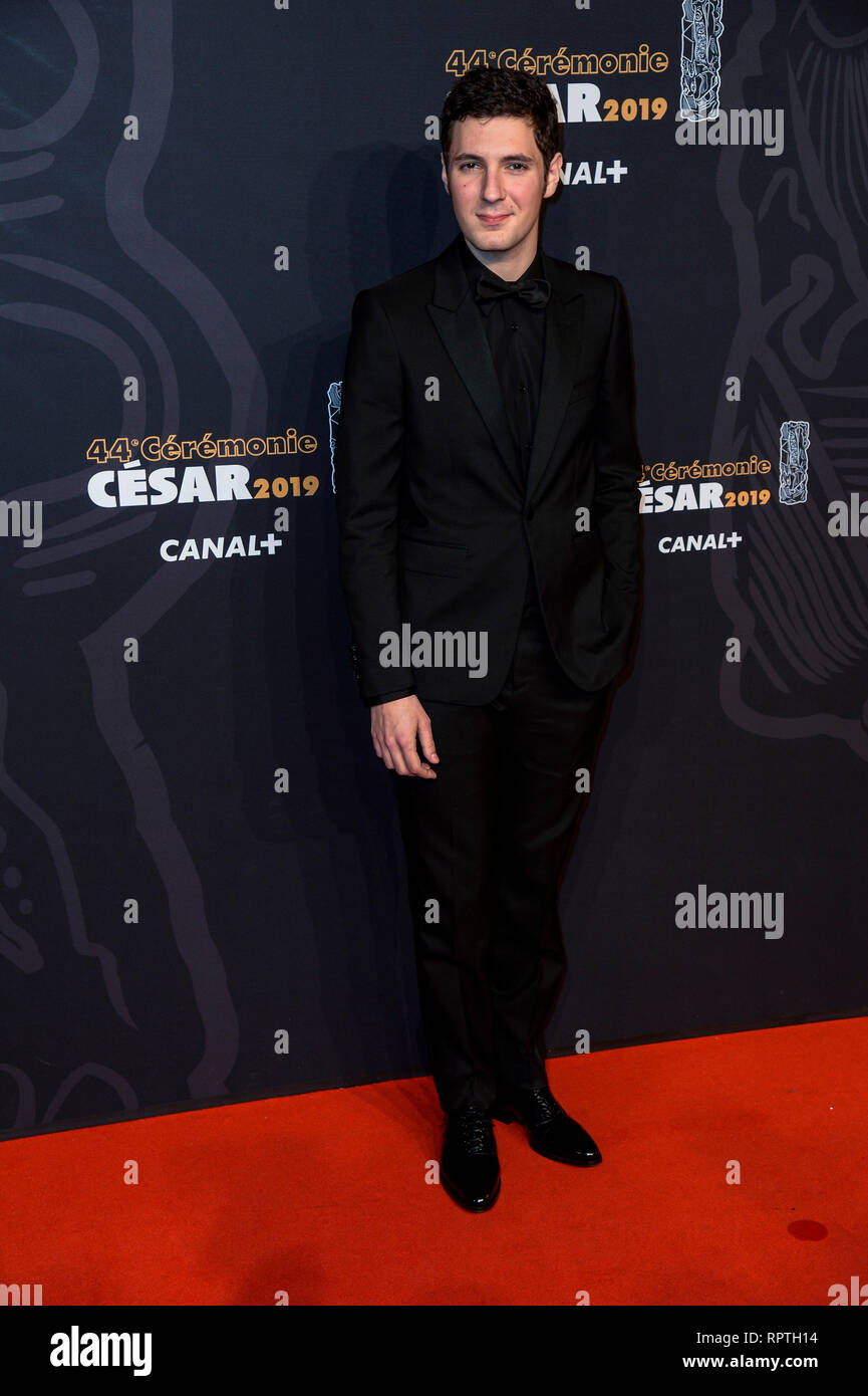 Vincent Lacoste vu sur le tapis rouge lors de la Cesar Film Awards 2019 à  la Salle Pleyel à Paris, France Photo Stock - Alamy