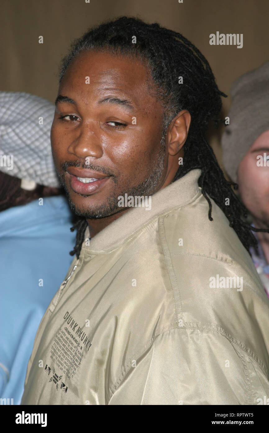 LENNOX LEWIS 2004 Photo de John Barrett/PHOTOlink Banque D'Images