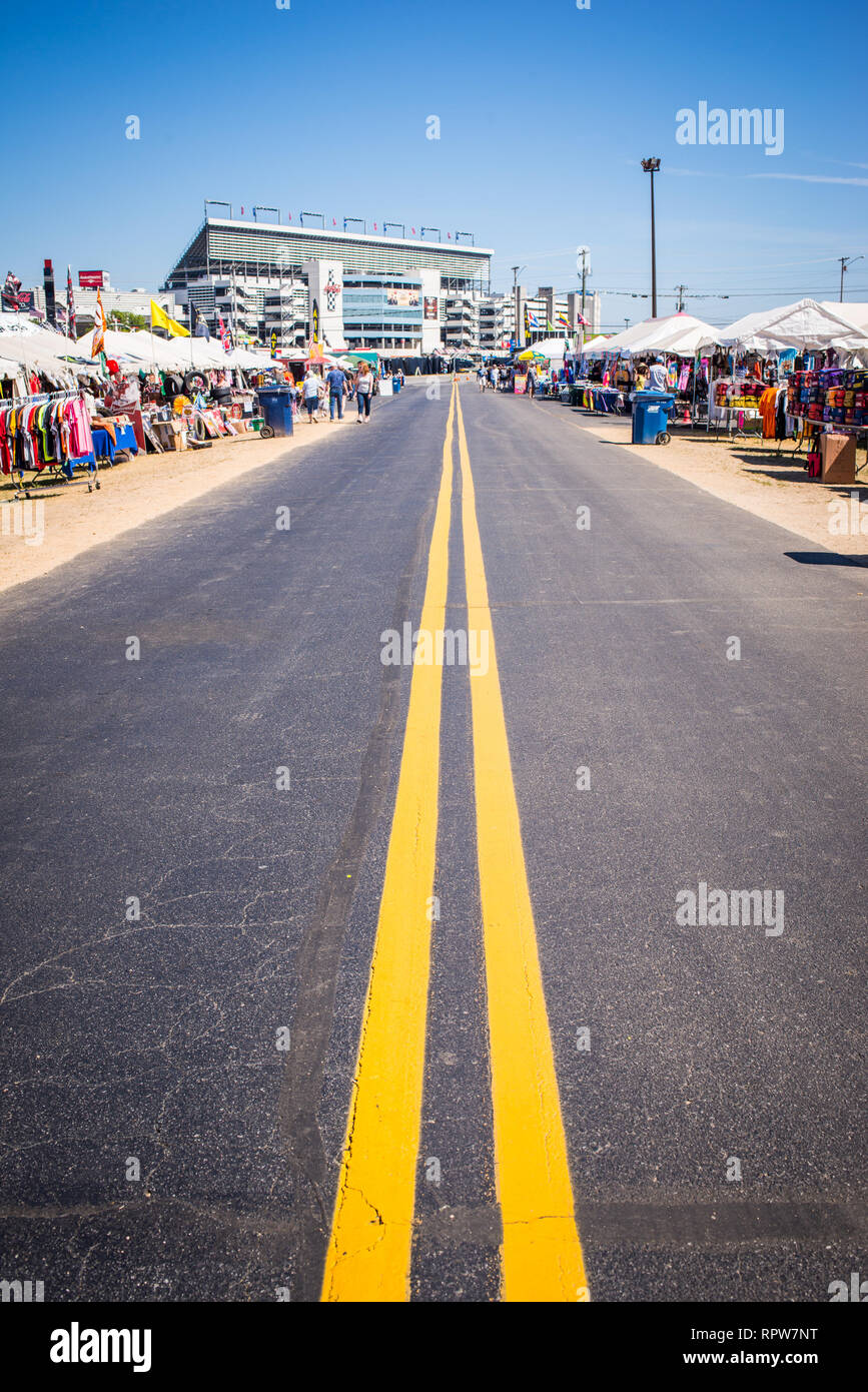 Dans les coulisses de la Coca-Cola 600 et sa grande vitesse semaine partie avant la grande course Banque D'Images