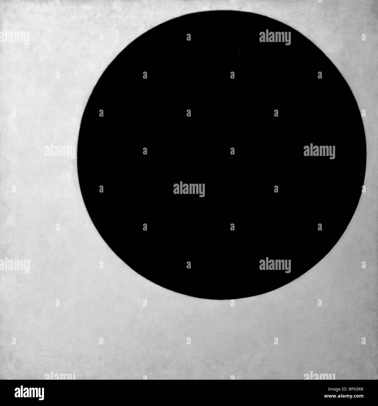 Cercle noir 1923 Kazimir Malevich 1878-1935 La Russie, URSS, russe, Russie, Banque D'Images