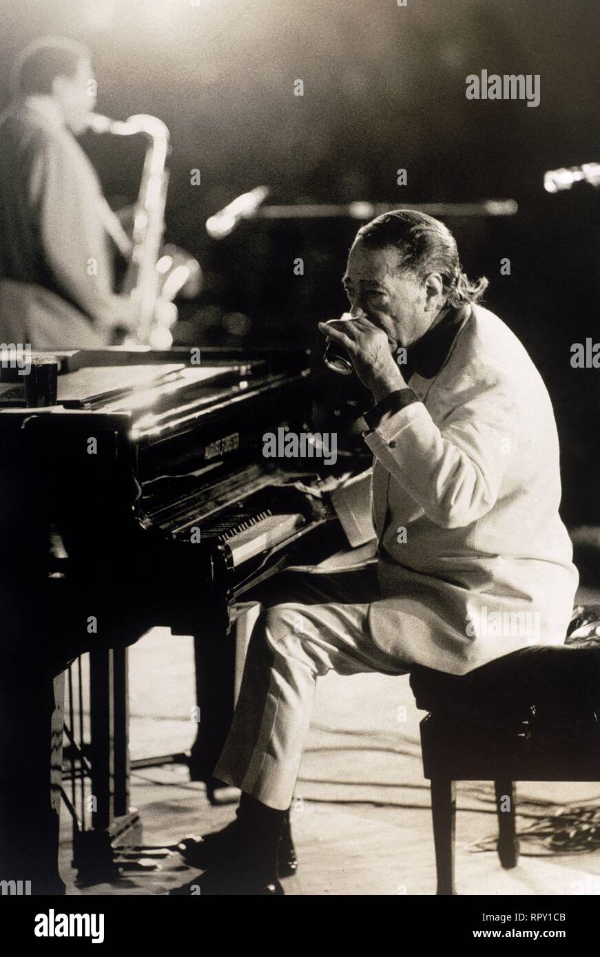 Jazz-Pianist DUKE ELLINGTON (1971) / Überschrift : DUKE ELLINGTON Banque D'Images