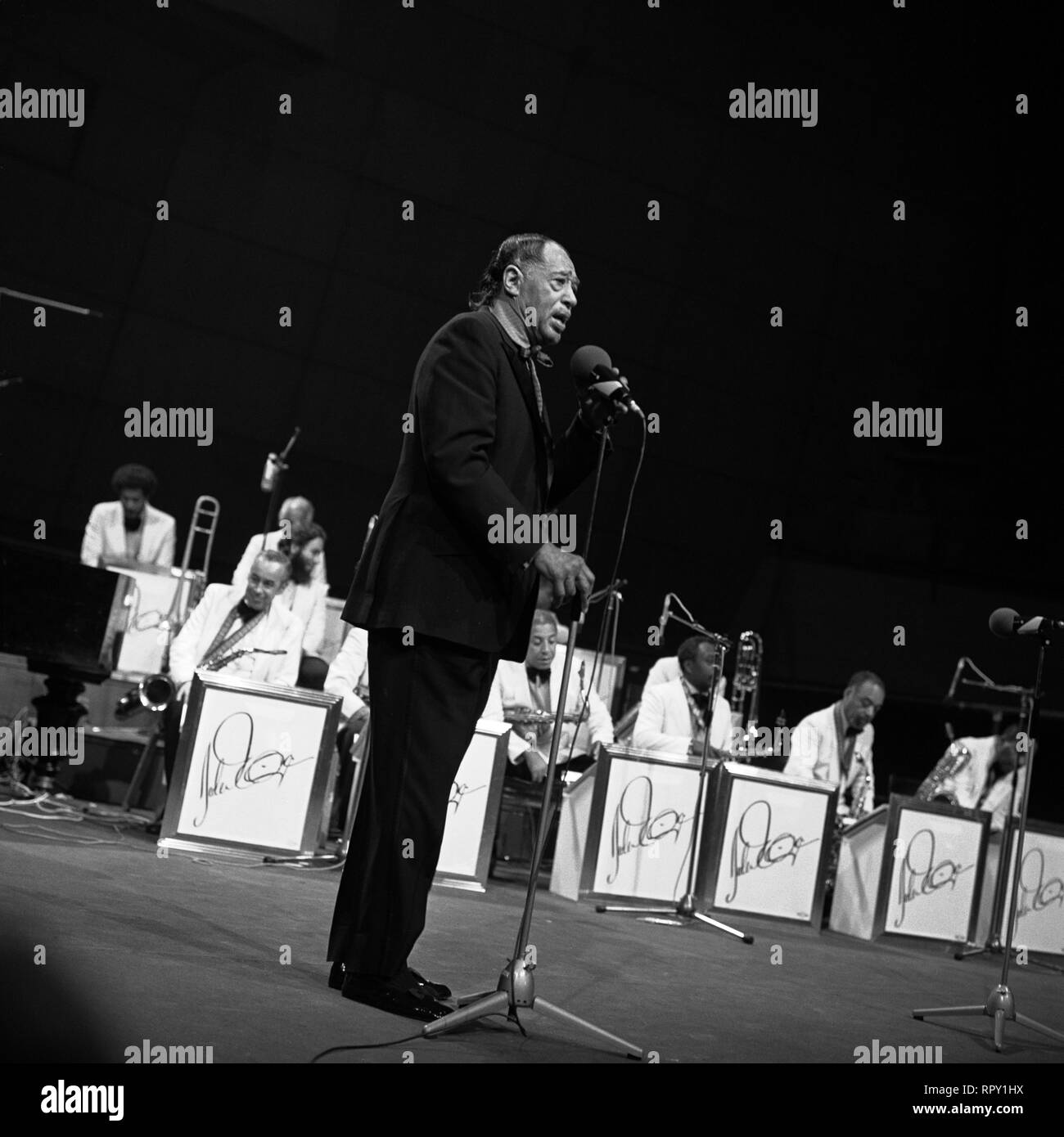 DUKE ELLINGTON (1899-1974), pianiste Jazz-Musiker und (1971) B4578 / Überschrift : DUKE ELLINGTON Banque D'Images