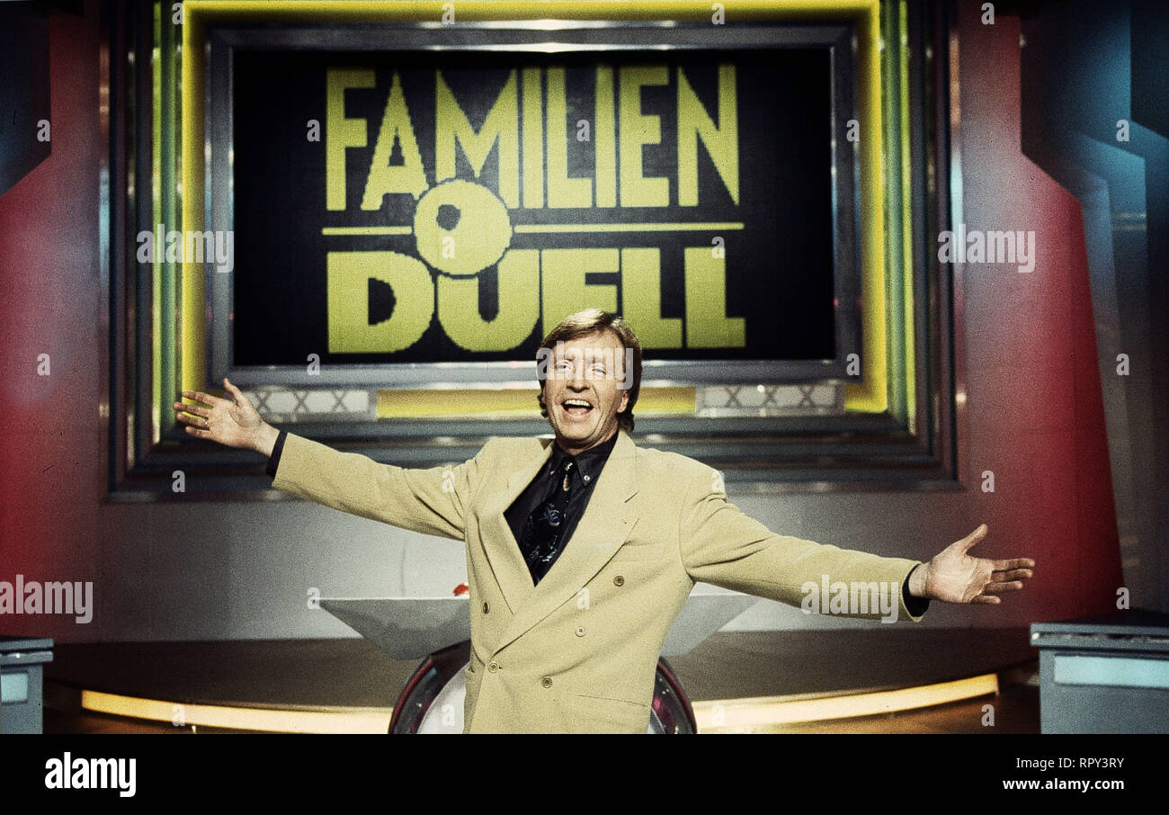 FAMILIENDUELL / Werner Schulze-ERDEL 90er Jahre Copyright : DFAE / Überschrift : FAMILIENDUELL Banque D'Images