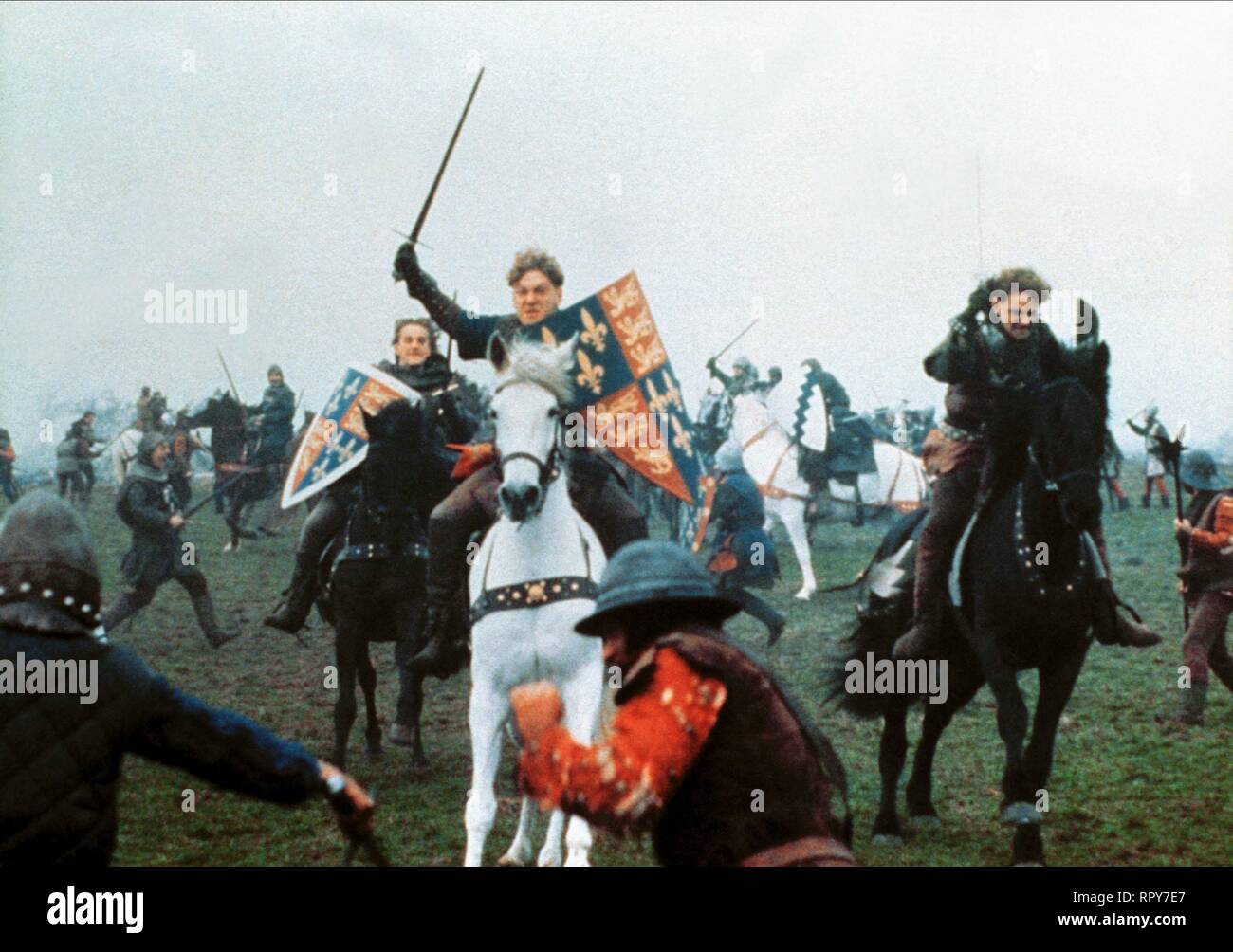 KENNETH BRANAGH, Henry V, 1989 Banque D'Images