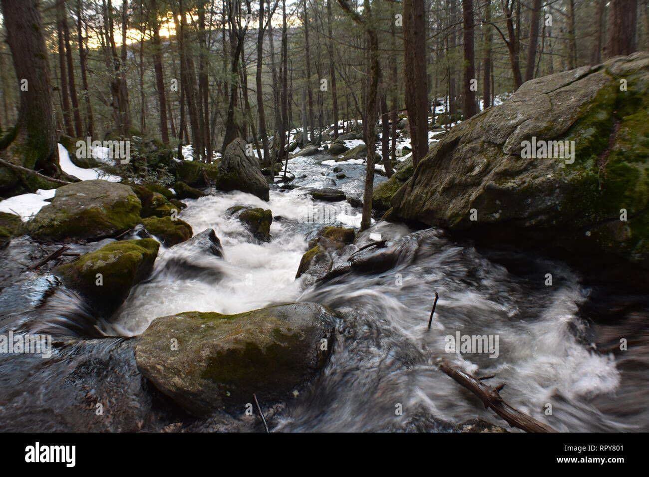 Buttermilk falls Banque D'Images