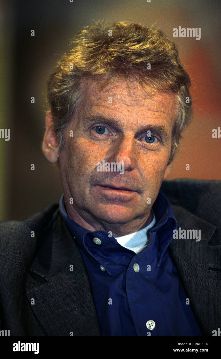 DANIEL COHN-BENDIT / Daniel COHN-BENDIT, Europa-Parlament, Grüne, 10/01 / Überschrift : Daniel COHN-BENDIT Banque D'Images