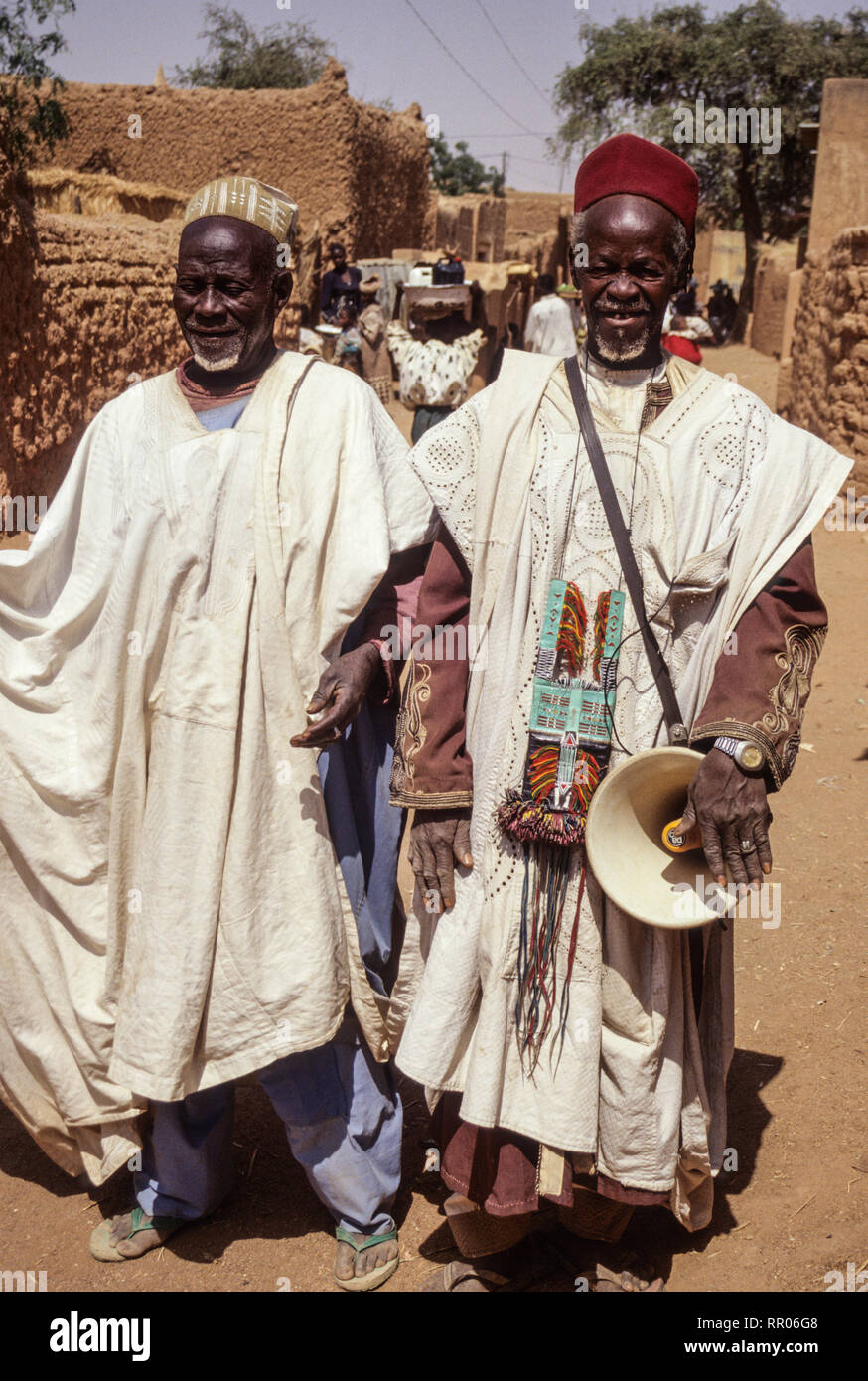 Tableau De Sable Africain – Les Deux Griots Musiciens – Grand Format, Authentique