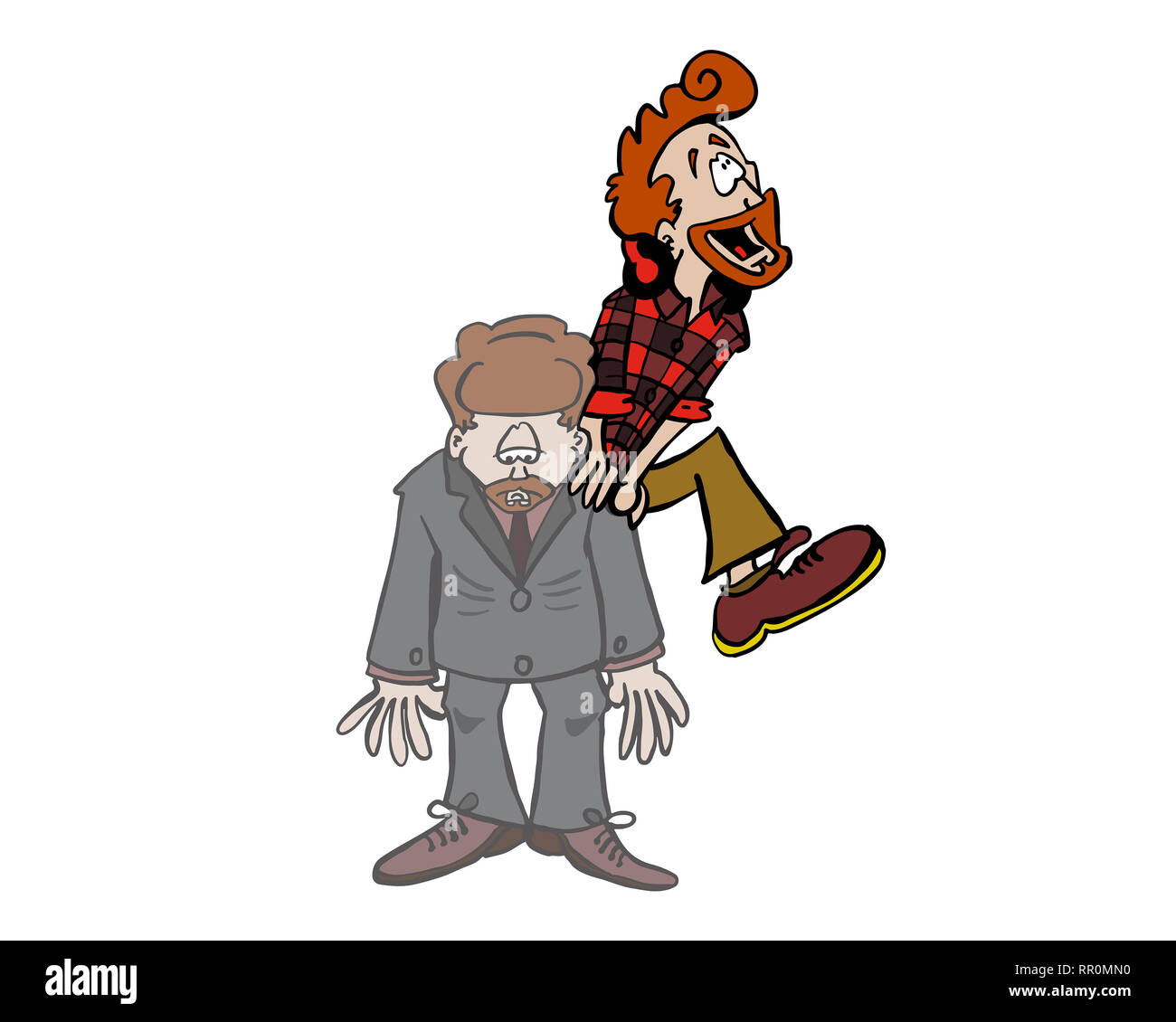 Sortir de moi-même Banque D'Images