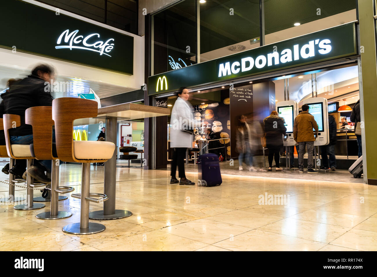 Capturé à Barcelone le 11jan 2019 Banque D'Images