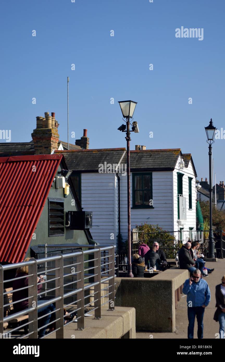 Leigh on sea, Essex Banque D'Images
