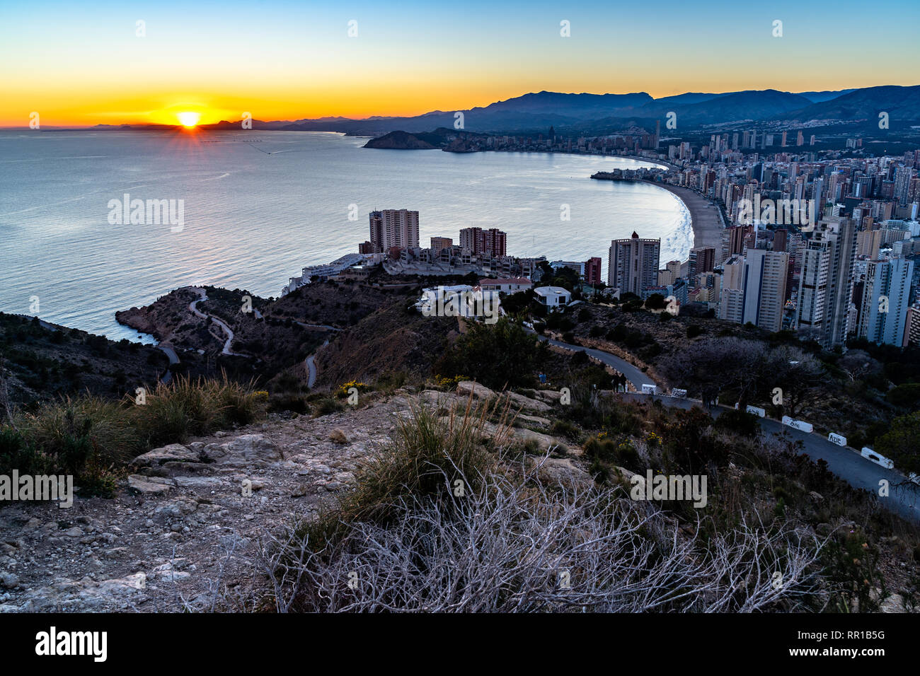 Benidorm, Espagne, 2019 Banque D'Images
