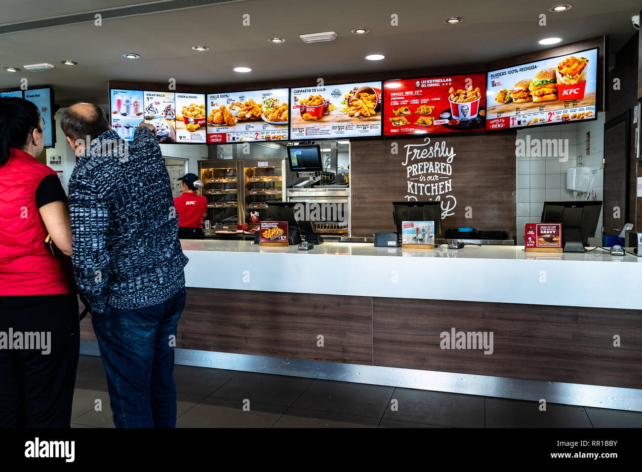 Benidorm, Espagne, 2019 Banque D'Images