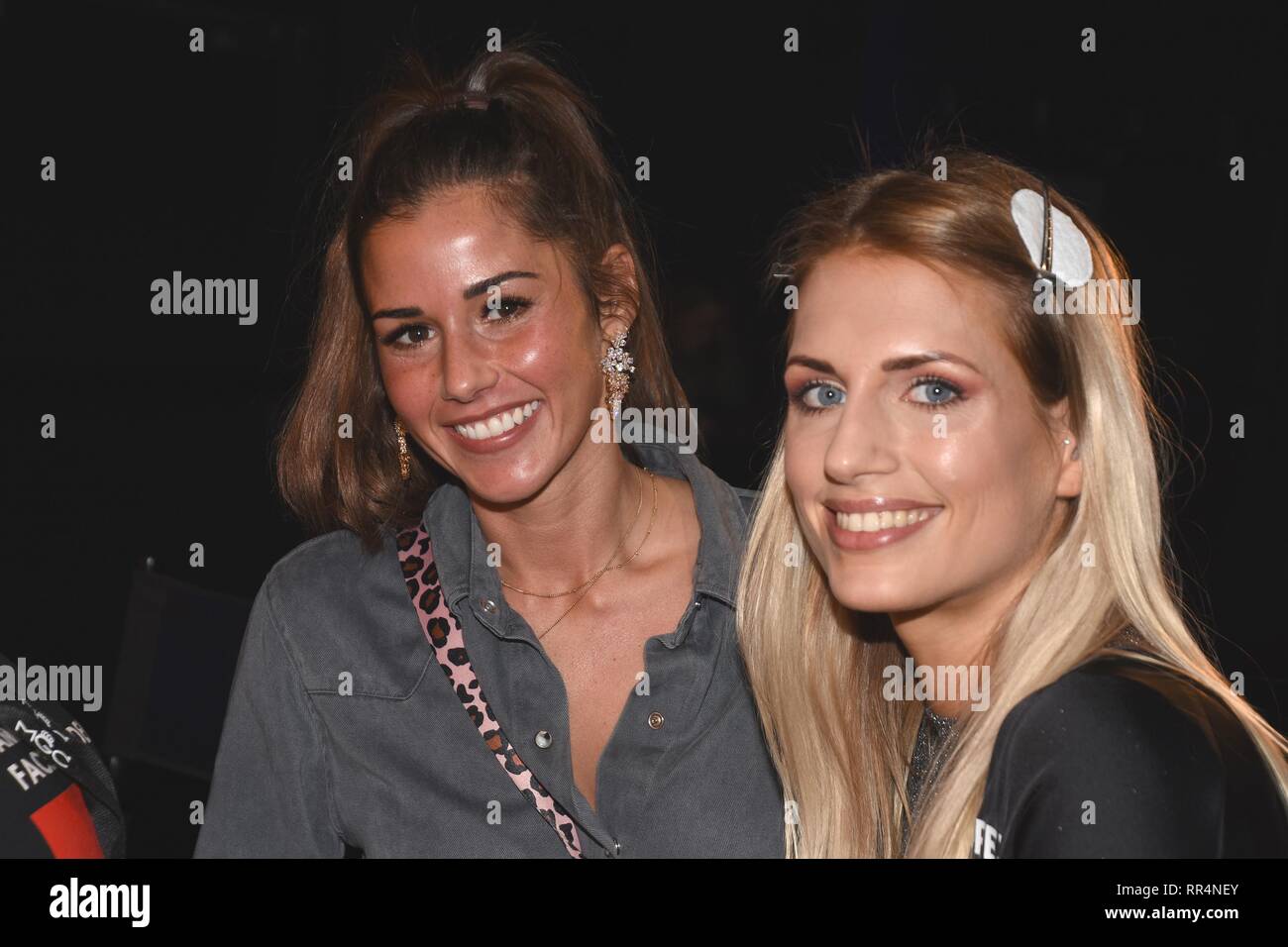 Rust, Allemagne, 23 février, 2019, 'Miss Allemagne - la finale 2019' mit Sarah Lombardi und Marianne Kock Crédit : mediensegel/Alamy Live News Banque D'Images