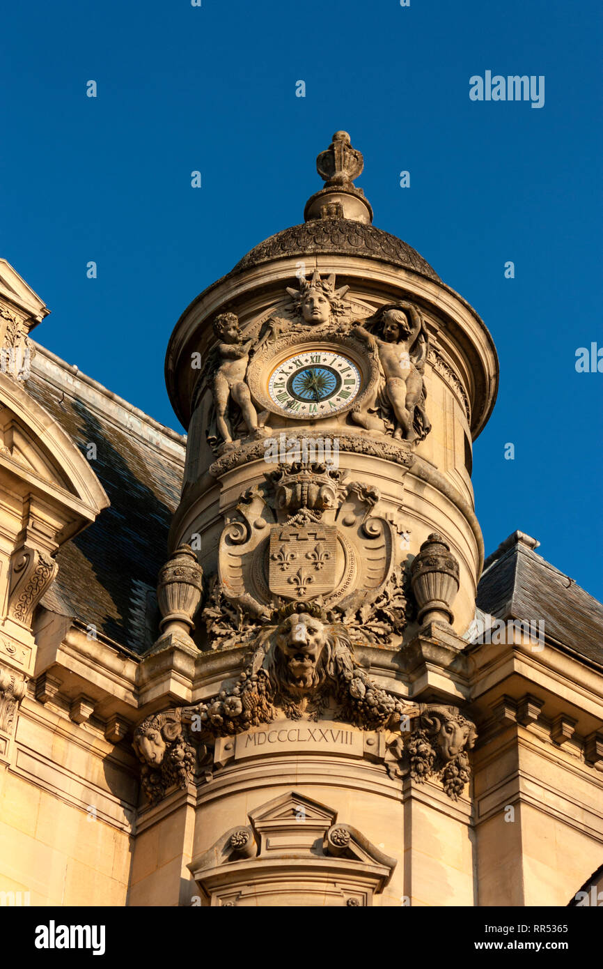 Château de Chantilly, Oise, France Banque D'Images