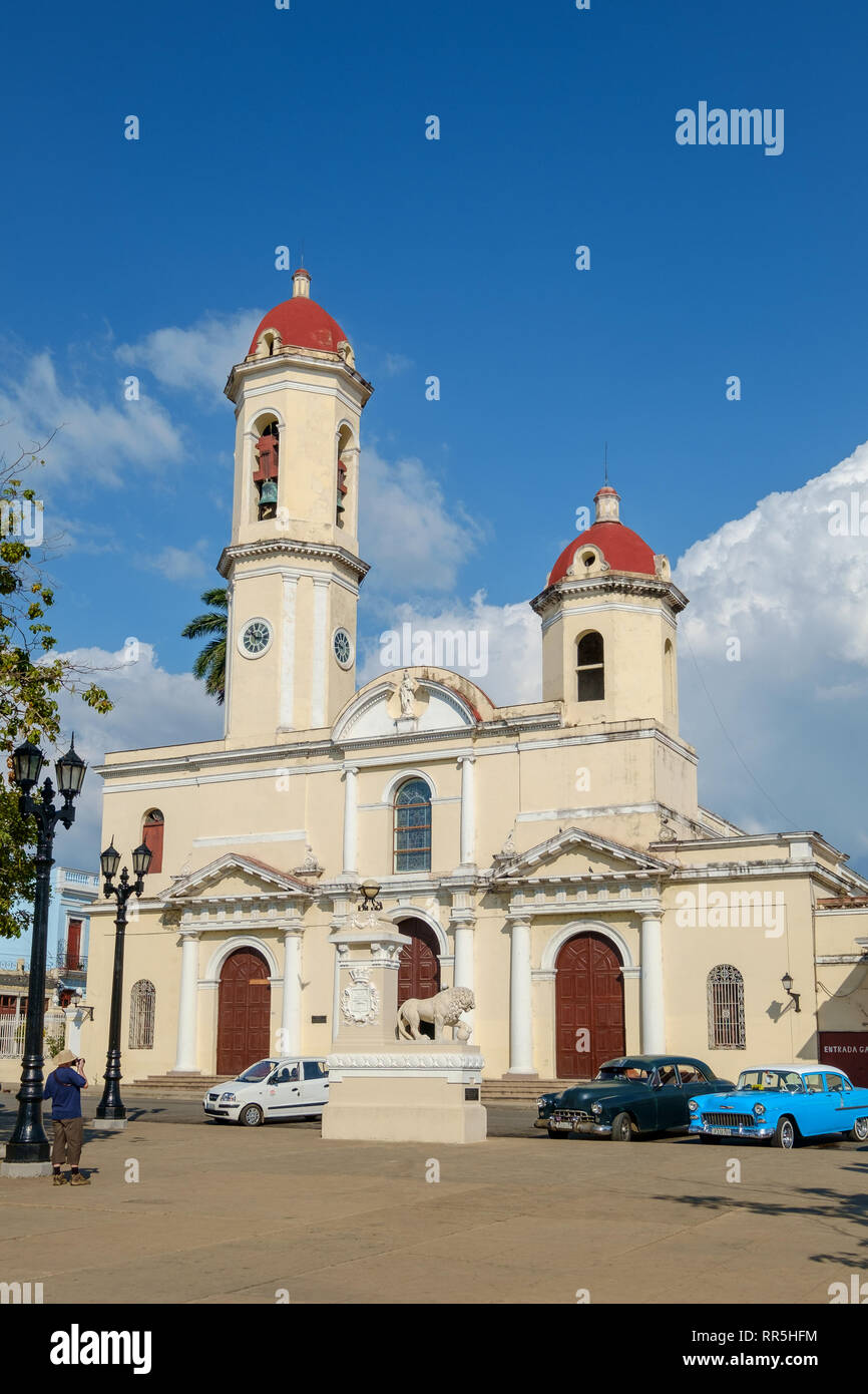 Cathédrale de l'Immaculée Conception, Cienfuegos, Cuba Banque D'Images