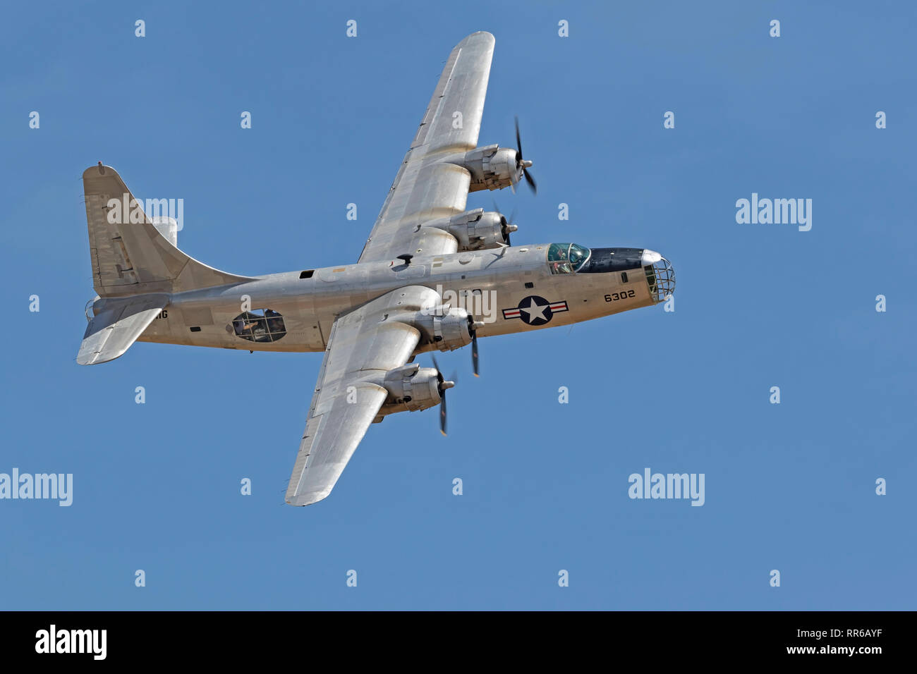 La DEUXIÈME GUERRE MONDIALE avion vintage PB4Y-2 bomber Corsaire Banque D'Images