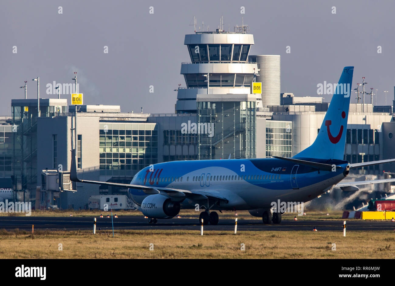 L'Aéroport International de DŸsseldorf, UD, tour, le contrôle de la