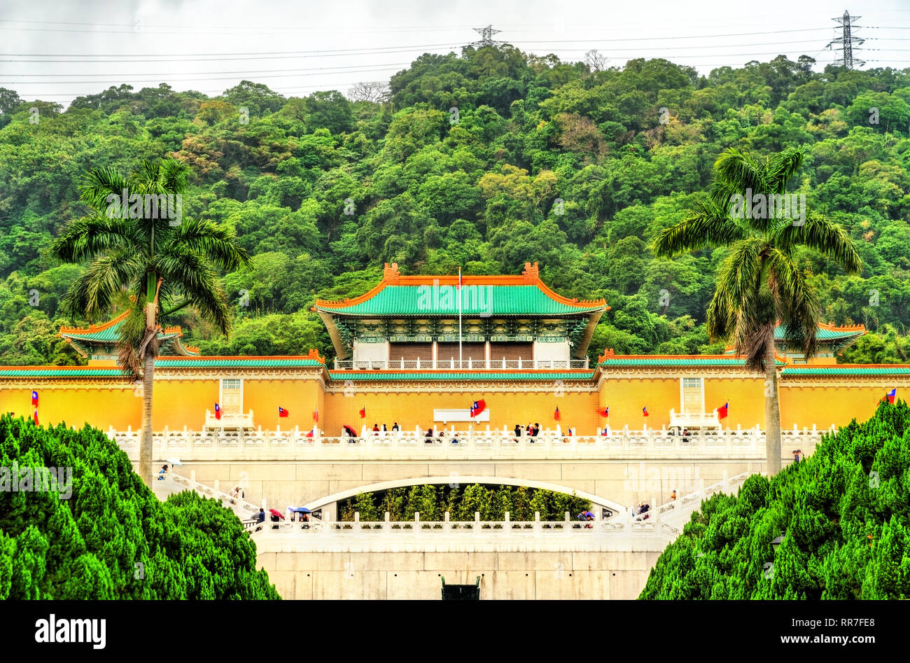 Musée national du Palais à Taipei, Taiwan Banque D'Images