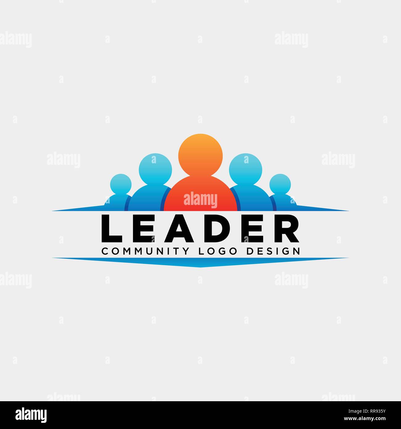 La communauté modèle logo icône illustration vectorielle élément isolé ...