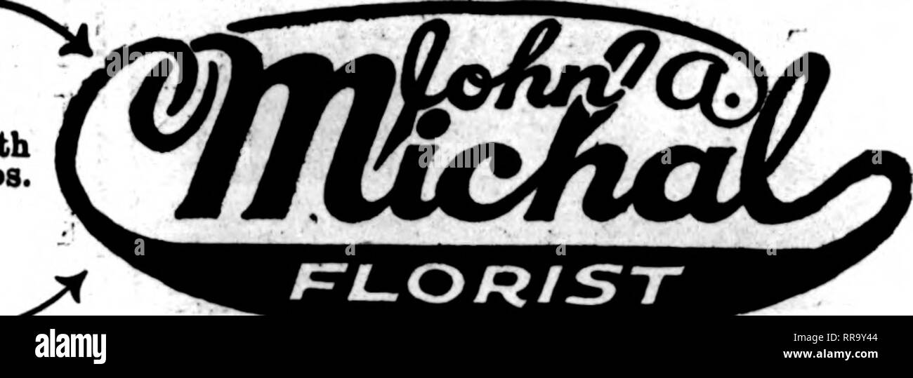 . Les fleuristes [microforme] examen. La floriculture. a. B. Comer 4Tth St. et Leke Faik Ave. CHICAGO guick livraisons n'importe où sur l'ide du Sud ou dans la banlieue sud de la ville. STORE ET LES CONSERVATOIRES 7045 STONY ISLAND AVE. x. Flowsrs pour toutes occasions ! Tél. Vue sur Lac 1121 3912 North Qark CHICAGO St. CARBONDALE, malade. E. W. PLATER Le sud de l'Illinois a agi à cette époque l'année dernière. Stock a été exceptionnellement bonne, aussi bien dans les plantes en pot et de fleurs coupées. Nénuphars étaient de qualité su- perlative, la plupart des plantes ayant cinq ou six fleurs, et nous n'avons vu aucune leggy plantes ; nous non plus voir aucune des plantes rabougries que Banque D'Images