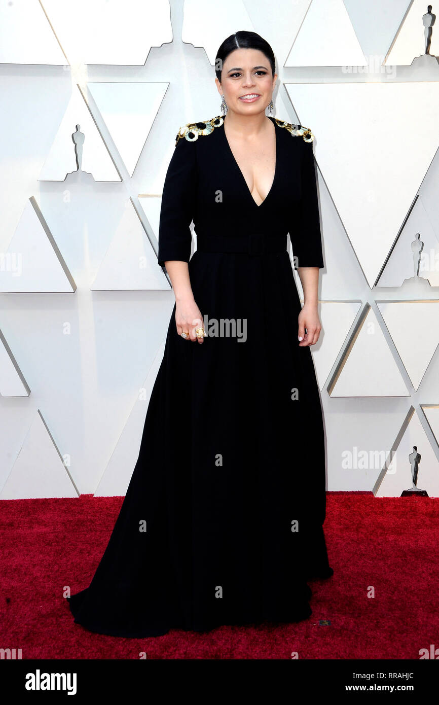 Los Angeles, USA. Feb 24, 2019. Gabriela Rodriguez participant à la 91e annuelle des Academy Awards à Hollywood & Highland Center le 24 février 2019 à Hollywood, Californie. Credit : Geisler-Fotopress GmbH/Alamy Live News Banque D'Images