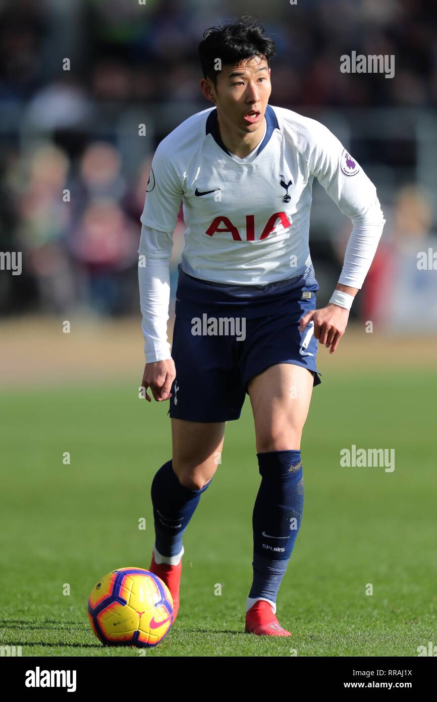 Fils Heung-MIN, Tottenham Hotspur FC, BURNLEY FC V Tottenham Hotspur FC, PREMIER LEAGU, 2019 Banque D'Images