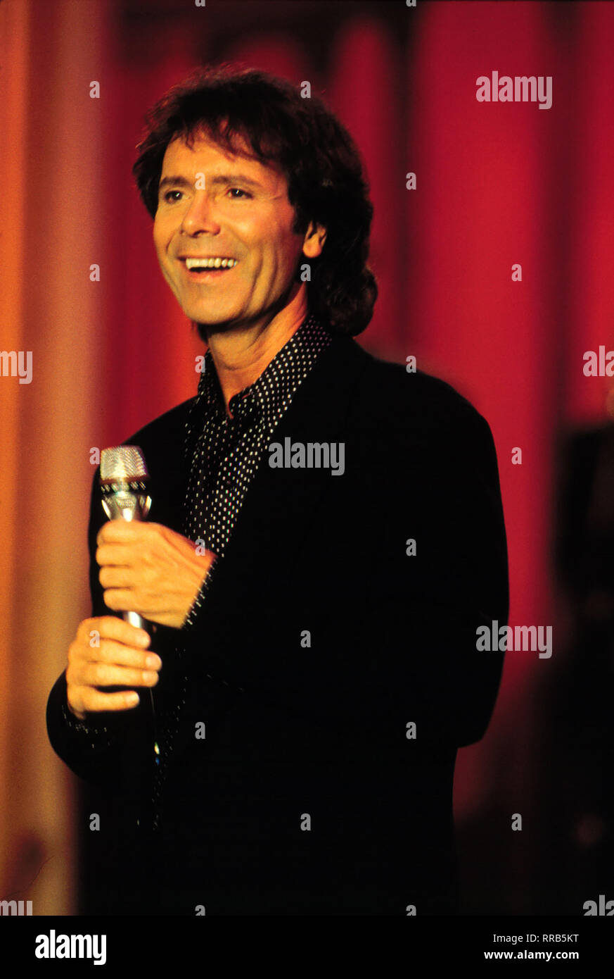 U.a. zu Gast : Cliff Richard aka. Aus Oldenburg / Überschrift : WETTEN, DASS ...  ? Banque D'Images