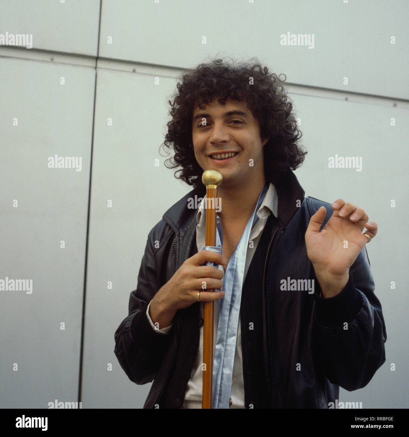 PATRICK HERNANDEZ, chanteur populaire français (1979) / Überschrift : Patrick Hernandez Banque D'Images