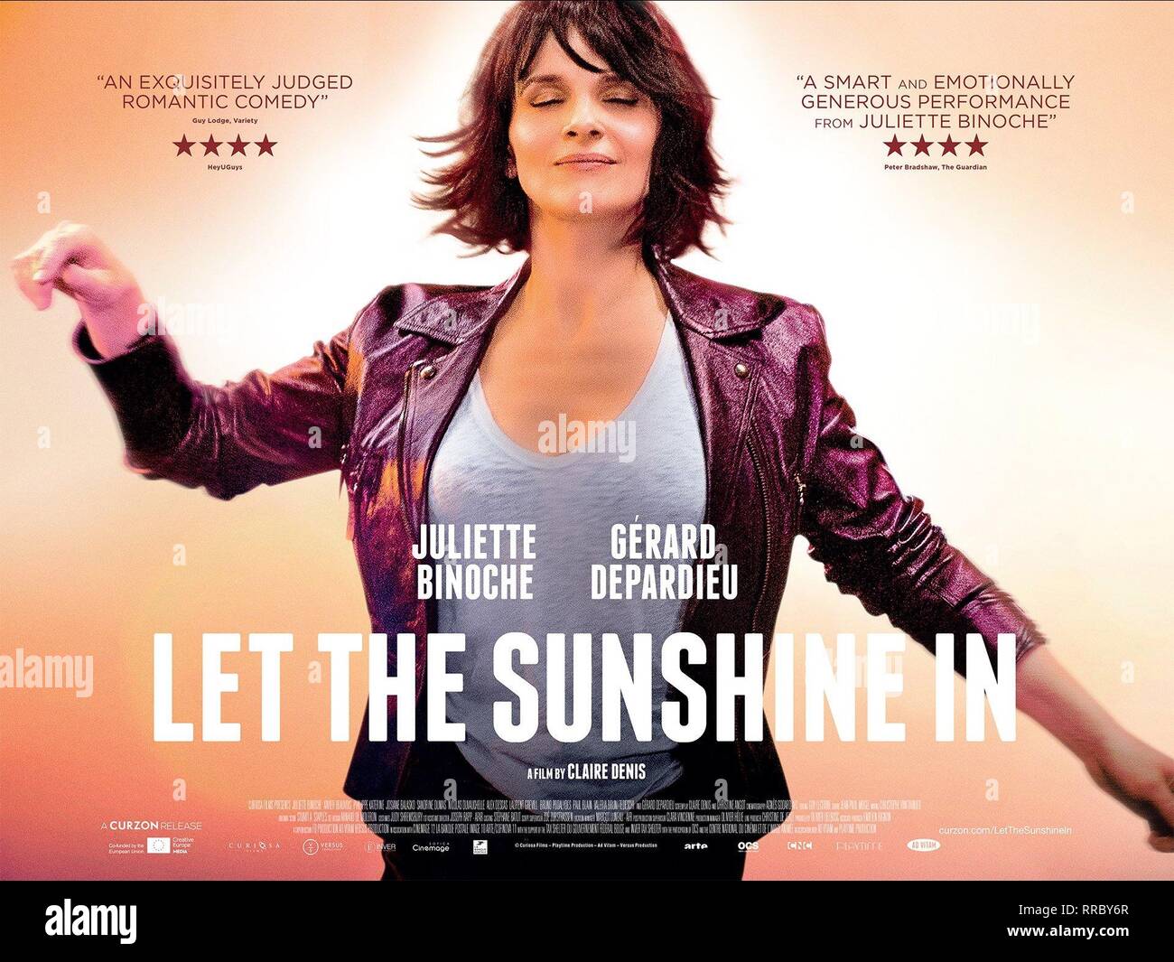 JULIETTE BINOCHE, LAISSE ENTRER LE SOLEIL, 2017 Banque D'Images