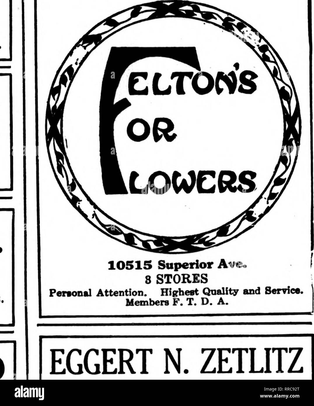 . Les fleuristes [microforme] examen. La floriculture. SCHRAMM BROS. 1315 Cherry St. TOLEDO et environs VENTE EN GROS ET AU DÉTAIL OTTO P. KRUEGER 427 East Broadway SUDER" TheToledo,Ohio,FlorI^s A. A. SUDER, propriétaire 2941-3003 CHERRY STREET COLUMBUS, O.. et environs Le FLORAL MUNK CO., les producteurs peuvent remplir toutes les commandes de détail WILSON IL PKOMPTLY WK n Columbus, Ohio Columbus, Ohio F."^'.'Xrsn. Le FRAXKLIX Parc Floral Fleurs Co. pour le centre de l'Ohio Columbus, Ohio N*l V 0^^bhop membre inférieur eilr j".^- fleurs pour toutes les occasions, VAN METER FLEURISTE L^/h'i^^ SPRINGFIELD,0HI0 MEILLEURES FLEURS POUR CHAQUE OC Banque D'Images