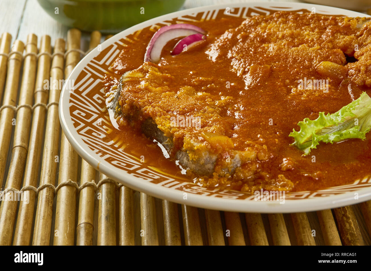 Mui Borok , Shidal,cuisine Tripuri appelé en bengali, la Birmanie est un petit, l'huile-collé et sécher le poisson fermenté Banque D'Images